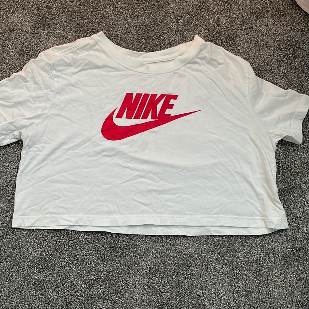 This has never been worn but has a few stains